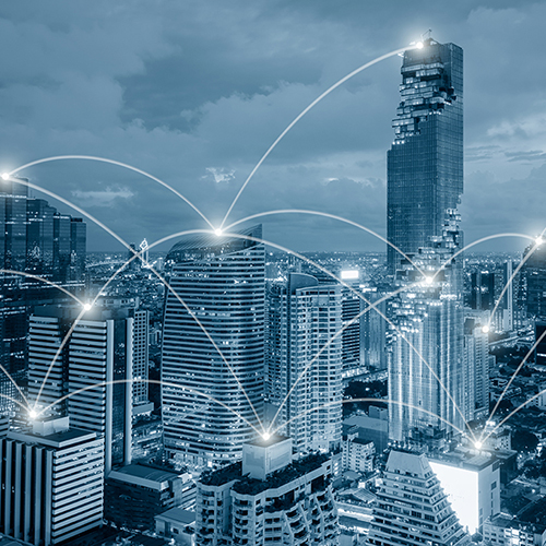 Image of city skyline