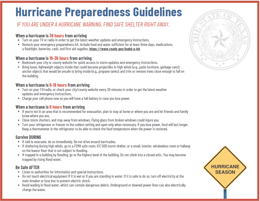 Hurricane Preparedness Guide