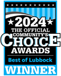 2024 The official Community Choice Awards Best of Lubbock Winner