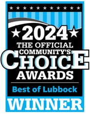 2024 The official Community Choice Awards Best of Lubbock Winner