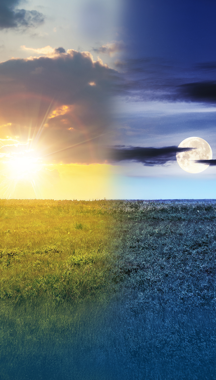 image of the sun and the moon
