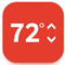72 degrees icon