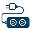 icon of a power strip