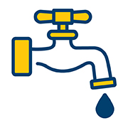 icon of a water faucet